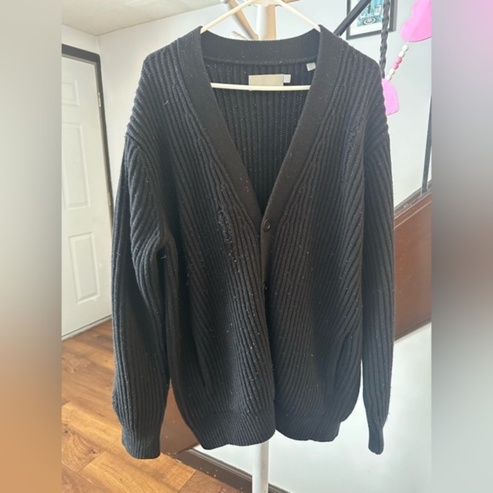 Vince Cardigan Black Men’s Sweater